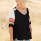 Cyprus Top in Black/Multi