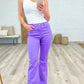 High-Rise Bootcut Color Denim Pants