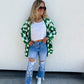 PREORDER: Beverly Checkered Cardigan in Four Colors