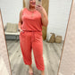 Relaxing Weekend Sleeveless Jumpsuit