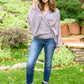 Gia Wrap Top in Lilac