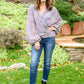 Gia Wrap Top in Lilac