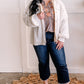 Savanna Jane Embroidered Blouse In Mocha Florals