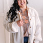 Savanna Jane Embroidered Blouse In Mocha Florals