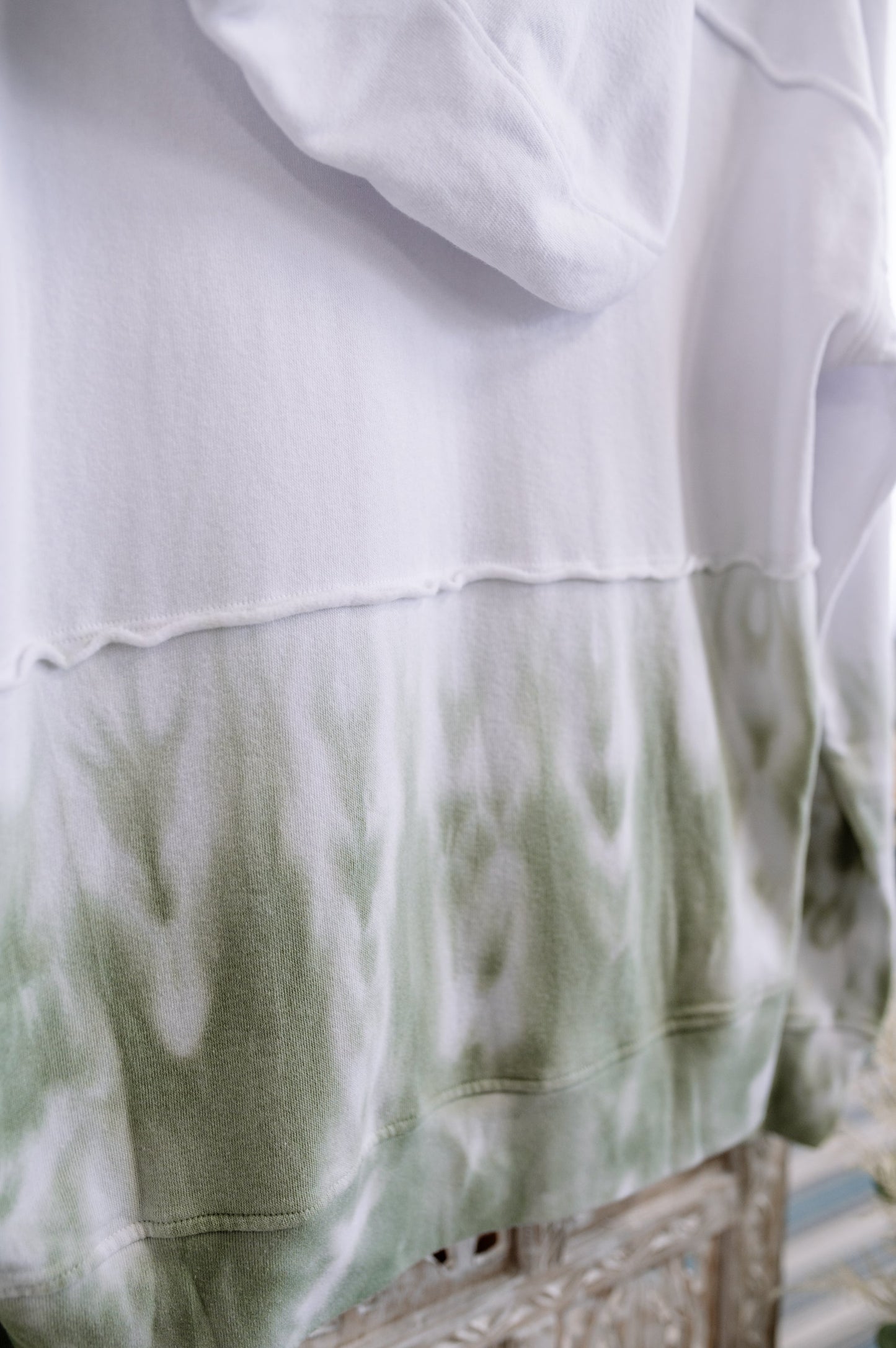 A Walk In The Woods Hoodie In Forest Tie Dye