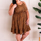 Leopard Print Dress In Copper Harbor