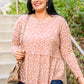 All About Flowers Top In Ginger