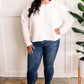 Cozy Soft Teddy Pullover In Ivory