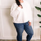 Cozy Soft Teddy Pullover In Ivory