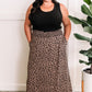 Soft Mocha Animal Print Skirt 11.24