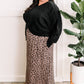 Soft Mocha Animal Print Skirt 11.24