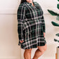 Front Dress With Attached Shorts In Tartan Plaid Green 11.22