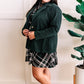 The Office Corduroy Blazer In Deep Green 11.21
