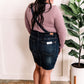 Dark Wash Stretchy Overall Dress By Judy Blue Jeans