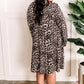 Gabby Front Tiered Long Sleeve Dress In Animal Print 11.24