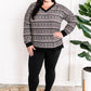 Let It Snow Knit Top In Evening Star