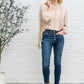 Judy Blue Hi-Rise Button Fly Cut Off Skinny
