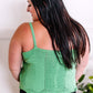 Knit Sleeveless Top In Sea Green