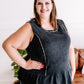 Me And My Gang Ruffle Hemline Sleeveless Top