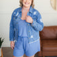 Mainstream French Blue Summer Romper