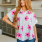 Daisy Delight Mod Floral Button Down
