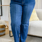Judy Blue Front Seam Wide Leg Trouser Jeans
