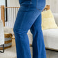 Judy Blue Front Seam Wide Leg Trouser Jeans