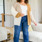 Judy Blue Front Seam Wide Leg Trouser Jeans