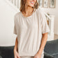 Deja Vu Top in Oatmeal