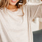 Deja Vu Top in Oatmeal