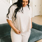 Deja Vu Top in Oatmeal