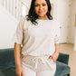 Deja Vu Top in Oatmeal
