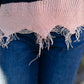 Deliah Distressed Sweater