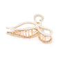 Delicate Bow Claw Clip in White