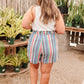 Delilah Striped Shorts