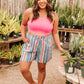 Delilah Striped Shorts