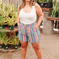Delilah Striped Shorts