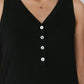 Desert Roses Tank in Black