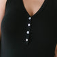 Desert Roses Tank in Black