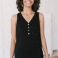 Desert Roses Tank in Black