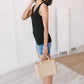 Desert Roses Tank in Black