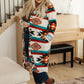 Desert Winter Aztec Print Long Cardigan