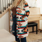 Desert Winter Aztec Print Long Cardigan