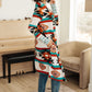 Desert Winter Aztec Print Long Cardigan