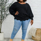Designed For Details Sweater in Black
