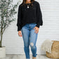 Designed For Details Sweater in Black