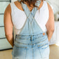 Judy Blue Devon Distressed Shortalls