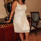 Disco Queen Dress in Gold