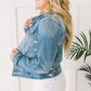 Distressed Vibes Denim Jacket