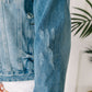 Distressed Vibes Denim Jacket